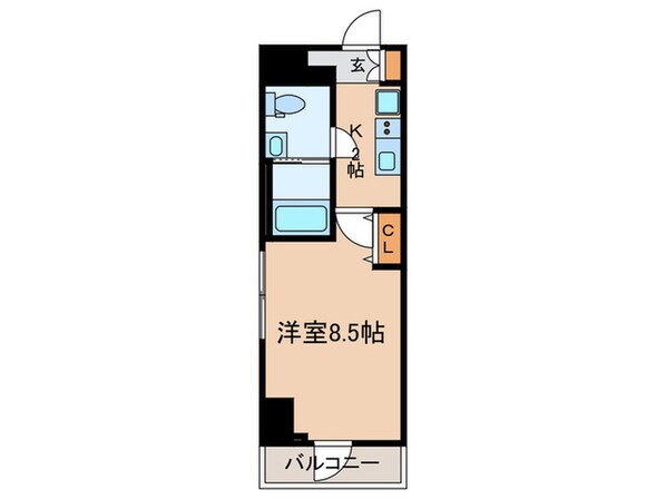 コリンシアン東池袋の物件間取画像